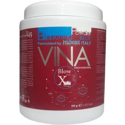 تصویر پودر دکلره آبی 500 گرم VINA Vina Bleaching Powder Blue 500gr