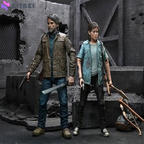 تصویر اکشن فیگور جوئل و الی NECA The Last of Us Part 2 Joel and Ellie 2 pack NECA The Last of Us Part 2 Joel and Ellie 2 pack