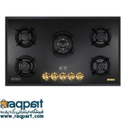 تصویر اجاق گاز شیشه ای ۵ شعله درخشان مدل G 620 Derakhshan Glass Hob