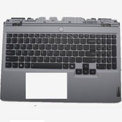 تصویر قاب دور کیبورد به همراه کیبورد لپ تاپ لنوو مدل LOQ 15IRX9 