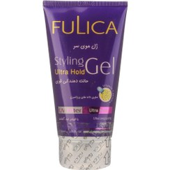 تصویر ژل مو فولیکا مدل Ultra Hold مناسب انواع مو حجم 150 میلی لیتر 