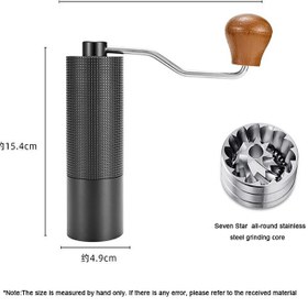 تصویر آسیاب دستی تیغه استیل grinder