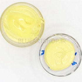 تصویر رنگ خمیری زرد پاستیلی 