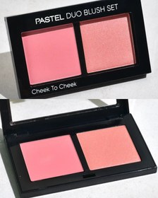 تصویر پلت رژگونه دوتایی پاستل Pastel Cheek To Cheek 