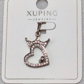 تصویر پلاک قلب و تاج ژوپینگ 