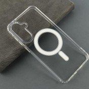 تصویر قاب ضد ضربه مگ سیف Clear Case Magnetic آیفون iPhone 16 