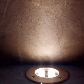 تصویر چراغ دفنی عطارد گرد زمرد نور (4*1W) کد 1109 