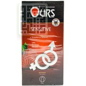 تصویر کاندوم اورز مدل Sensitive بسته 12 عددی Ours Sensitive Condom 12PCS