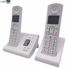 تصویر تلفن بی سیم آلکاتل مدل F685 Voice Duo آلکاتل مدل f685 سفید