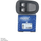 تصویر کلید شیشه بالابر پژو ۲۰۶ تیپ ۲ برند کروز 