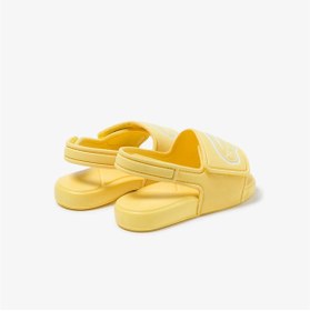 تصویر کفش L30 Strap Cui Kids Yellow صندل های سفید لاکوست Lacoste 