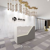 تصویر میز کانتر چوب فروش کد KP310 