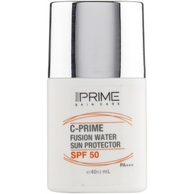 تصویر ضدآفتاب فیوژن واتر حاوی ویتامین C پرایم (PRIME) مدل SPF50 