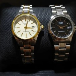 تصویر ساعت کاسیو صفحه رنگی گرد 