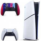 تصویر پلی استیشن 5 اسلیم دیجیتال باندل دو دسته - Playstation 5 Slim Digital Bundle Favorite Color 