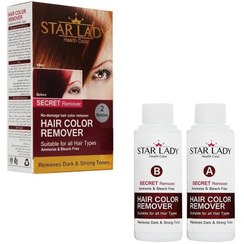 تصویر ریموور رنگ مو استار لیدی مدل سِکرت STAR LADY HAIR 