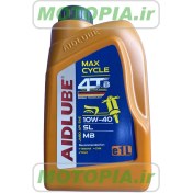 تصویر روغن موتور ایدلوب Aidlube مدل SL JASO MA2 حجم 1 لیتر 10w-40 