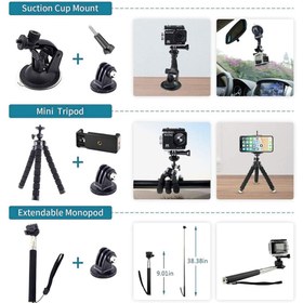 تصویر کیت لوازم جانبی Gopro Accessories Kit 59 