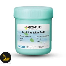 تصویر خمیر قلع کوکی (KOKI) با دمای ذوب پایین 138 درجه مدل T4AB58-M742 