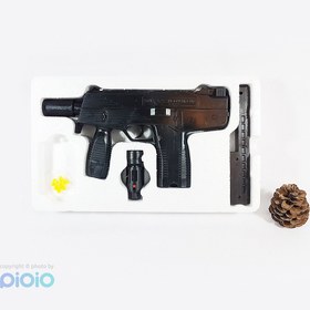 تصویر تفنگ اسباب بازی ساچمه ای لیزری مدل m30 