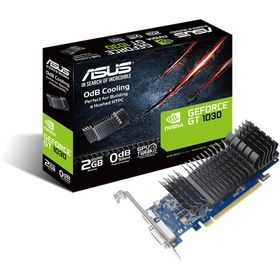 تصویر کارت گرافیک VGA ASUS GeForce GT 1030 2GB GDDR5 STOCK VGA ASUS GeForce GT 1030 2GB GDDR5 STOCK