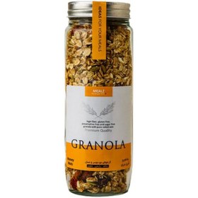 تصویر گرانولا بادام و کرن بری avena 