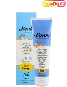 تصویر کرم نرم کننده اوسرین و اوره ۳ درصد ثمین حجم ۱۰۰ میلی لیتر 