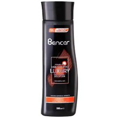 تصویر شامپو مو زغالی بنسر Bencer حجم 300ml 