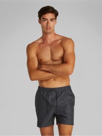 تصویر شلوار شنا با بند کشی متوسط برند Calvin Klein Medium Drawstring Swim Shorts