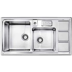 تصویر سینک اخوان توکار مدل 328S akhavan sink inset 328S