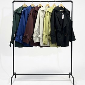 تصویر ترنچ کت کلاسیک زنانه 