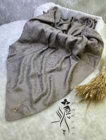 تصویر روسری ژاکارد طرح سنگی 