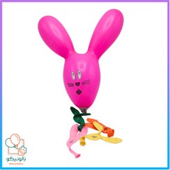 تصویر بادکنک خرگوشی کوچک تایلندی بسته ۵۰ عددی 