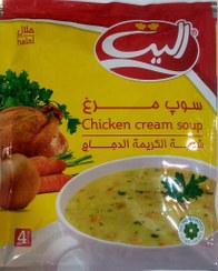 تصویر سوپ نیمه آماده مرغ الیت مقدار 61 گرم 