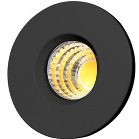 تصویر لامپ ال ای دی چشمی انگشتی سقفی توکار کوچک گرد دکوراتیو مدرن پرنور لوکس ۳ وات FEC کد 09 