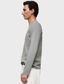 تصویر سویشرت بافت معمولی برند mango man Regular-Fit Knitted Sweater