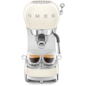 تصویر اسپرسوساز اسمگ مدل ECF02 کرم SMEG Espresso Make  ECF02CRUK