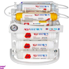 تصویر دستگاه تصفیه آب خانگی آکواپرمیوم مدل A9POAB12-IN-TL3 