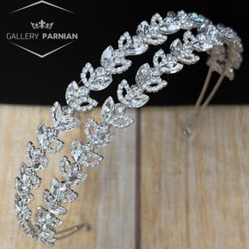 تصویر تاج عروس کد 890 bridal tiara