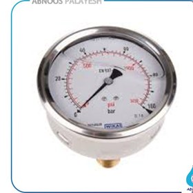 تصویر گیج فشار | صفحه 6 سانتی متر | 10-0 بار Pressure gauge