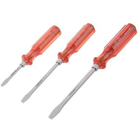 تصویر مجموعه 7 عددی پیچ گوشتی ضربه خور توسن مدل T4865-SB7 TOSAN T4865-SB7 GO-THROUGH SCREWDRIVER SET IN BAG SET 7 pcs