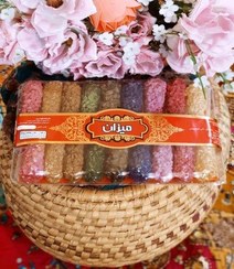 تصویر نی نبات گیاهی سینی کریستال متوسط حدود 300 گرم 