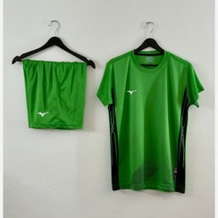 تصویر پیراهن شورت والیبالی میزانو پارچه فلامنت تنفسی 