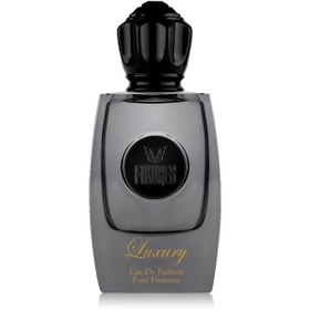 تصویر پرفیوم مردانه لاکچری بلک 80میل فیکورس Fikores Luxury Black Perfume For Men 80ml