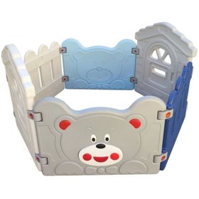 تصویر استخر توپ کودک شادی ۶ ضلعی 