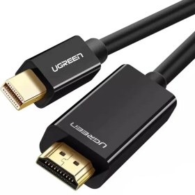 تصویر کابل 1.5 متری Mini DisplayPort به HDMI یوگرین MD101 ا UGREEN MD101 20848 1.5m Mini DisplayPort To HDMI Cable UGREEN MD101 20848 1.5m Mini DisplayPort To HDMI Cable