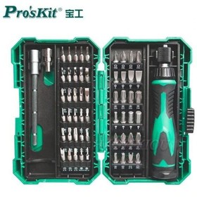 تصویر ست پیچ گوشتی 57 عددی پروسکیت مدل ProsKit SD-9857M 