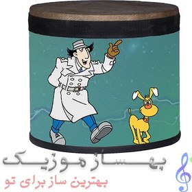 تصویر طبلک کودک طرح کاراگاه گجت (طبلک شادی) 