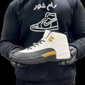 تصویر کتونی جردن 12 مدل Air jordan 12 retro TAXI 