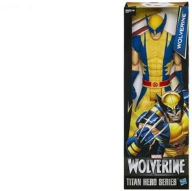 تصویر اکشن فیگور هاسبرو سری تیتان طرح Wolverine Wolverine Titan Hero Series Hasbro Action Figure